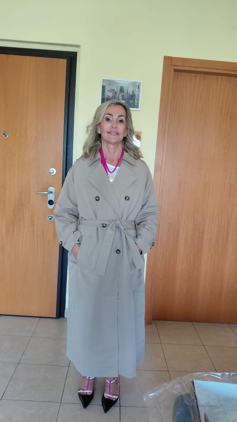 Customer photo review of TRENCH CHLOE BEIGE