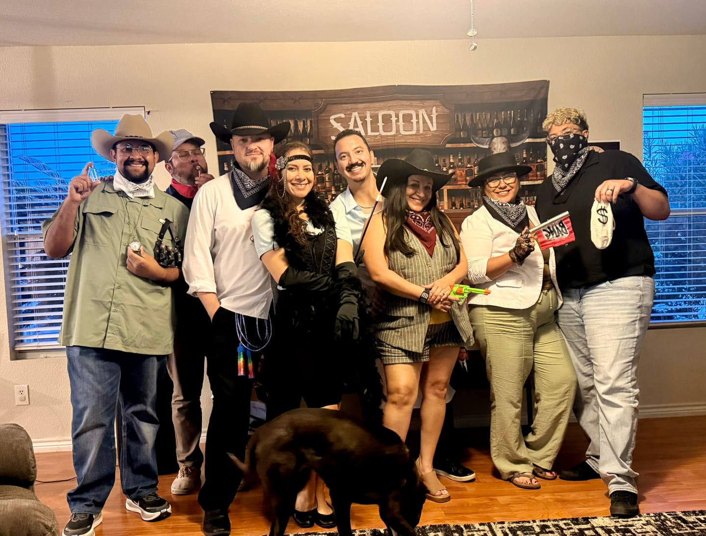 Customer photo review of Wild West Cowboy Murder Mystery Host Your Own Game Kit