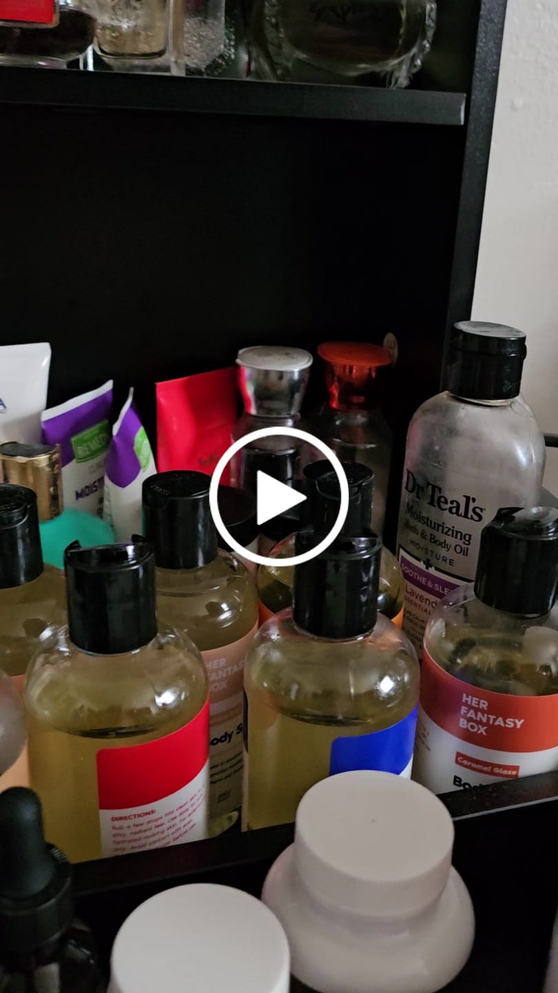 Customer video review of Body Splash - Skin Smoothing Body Oil (Caramel Glaze)