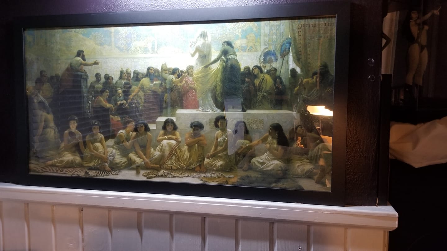 Customer photo review of The Babylonian Marriage Market | Edwin Long | 1875