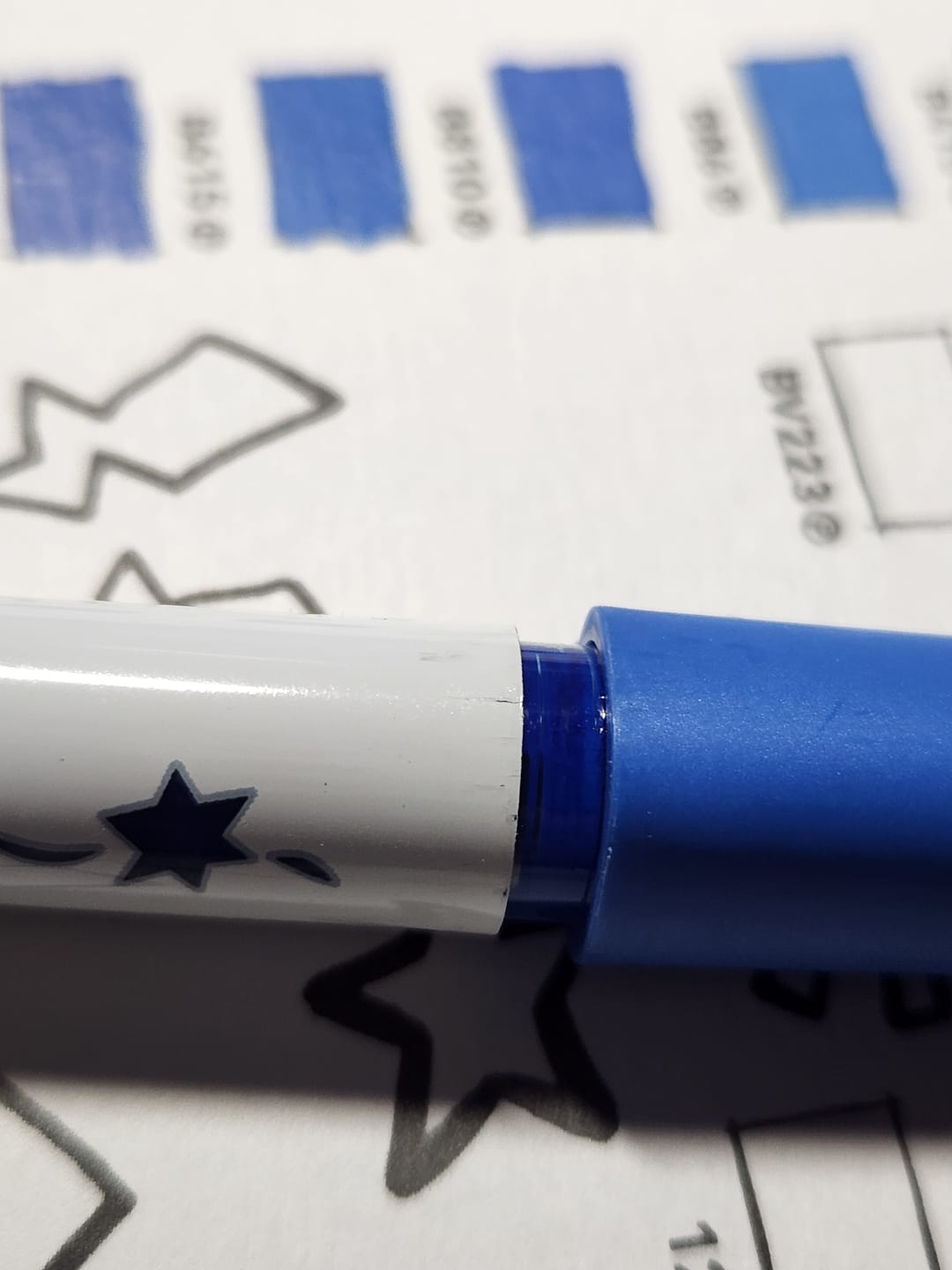 Customer photo review of Ohuhu Hilo Series Direct-ink Acrylic Paint Markers