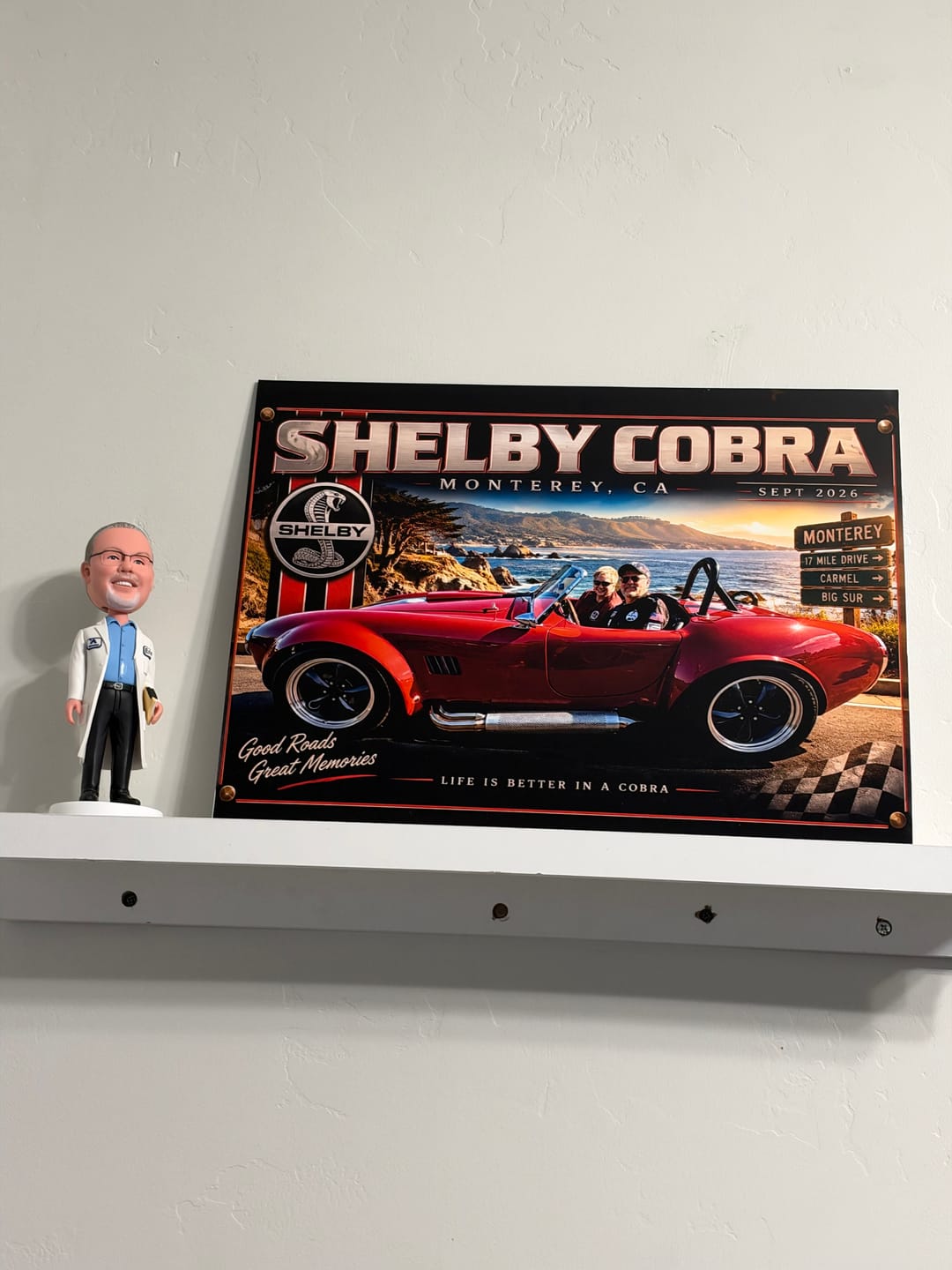 Customer photo review of Custom Photo Metal Print – Personalized Metal Wall Art