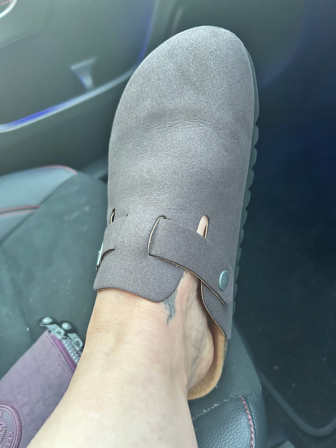 Customer photo review of Taro Comfort Soft Footbed Shoes