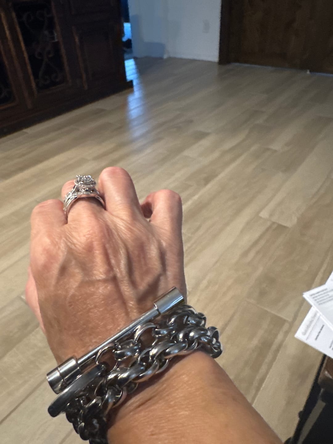 Customer photo review of Audra Bracelet Stack