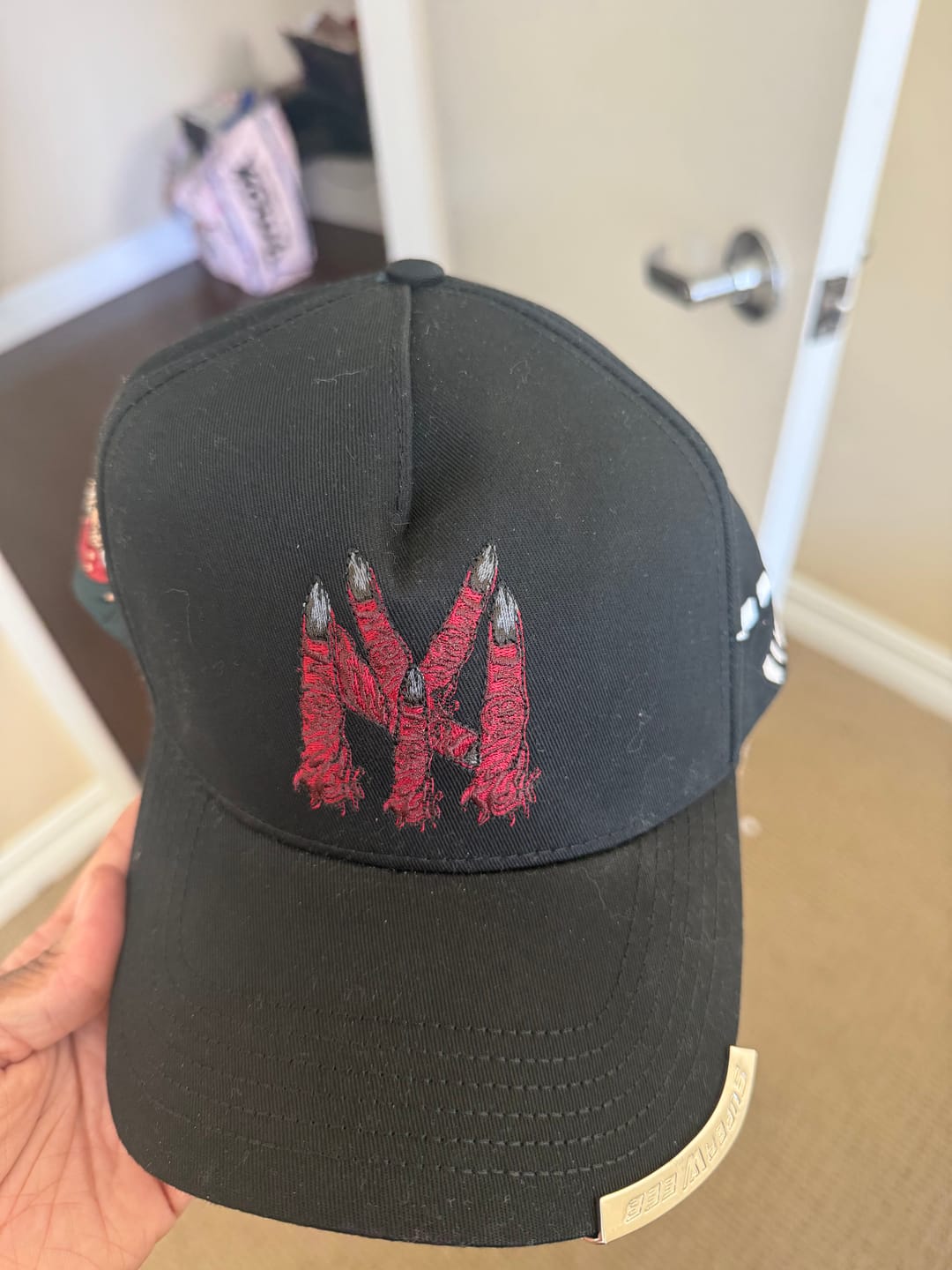 Customer photo review of CURSED X NY SNAPBACK