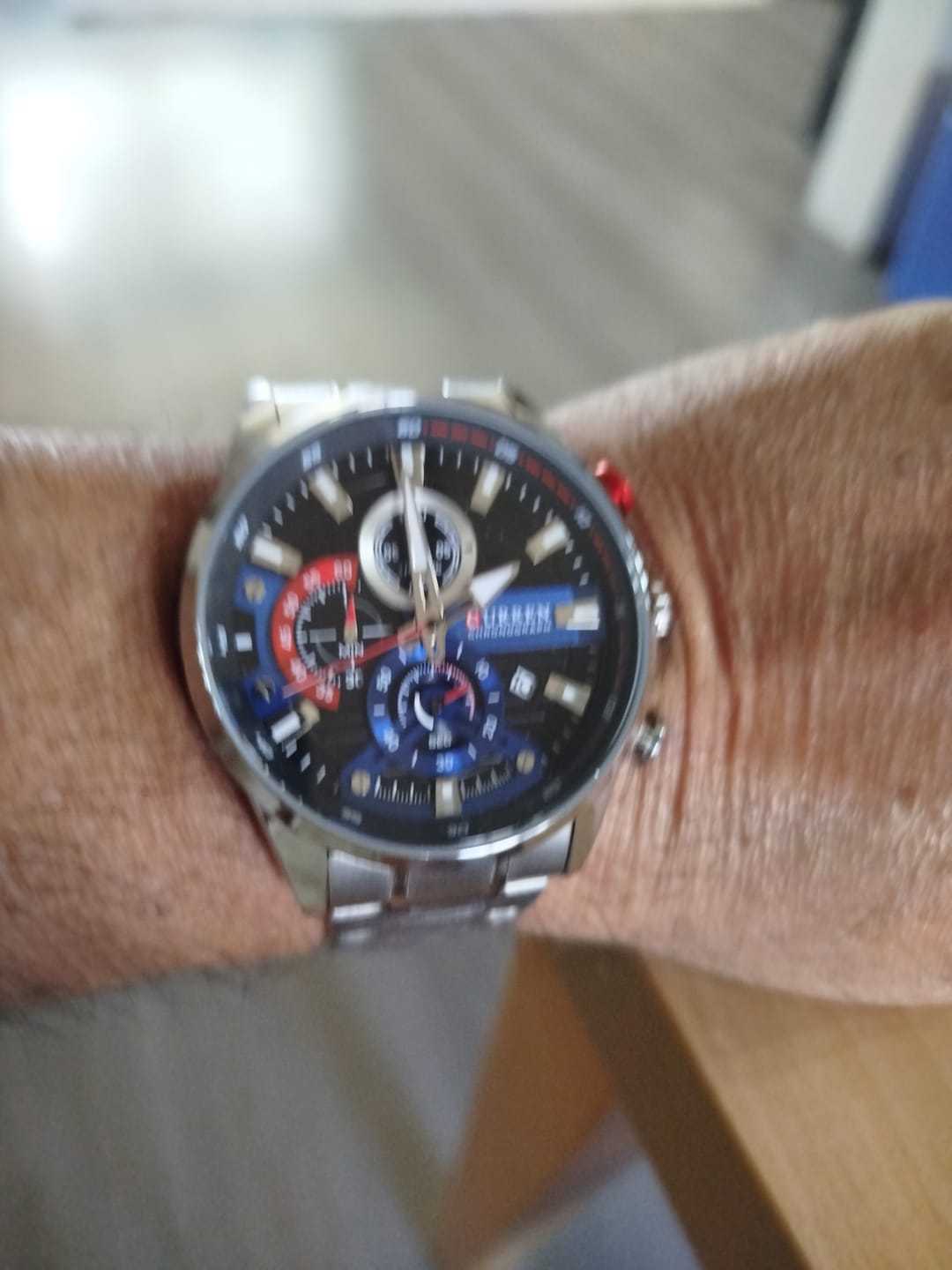 Customer photo review of Curren Ambasador® orologio uomo acciaio