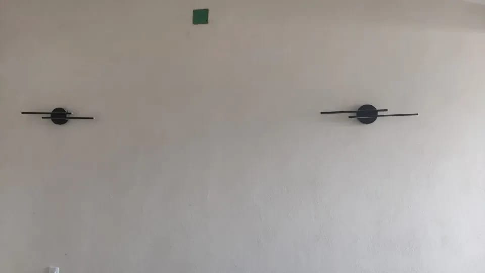 Customer photo review of Slim Wall Light, 55 cm Acrylic Shade, Integrated LED, Wall Sconce