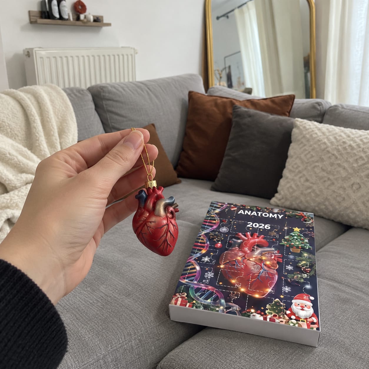 Customer photo review of Calendario de Adviento de Anatomía