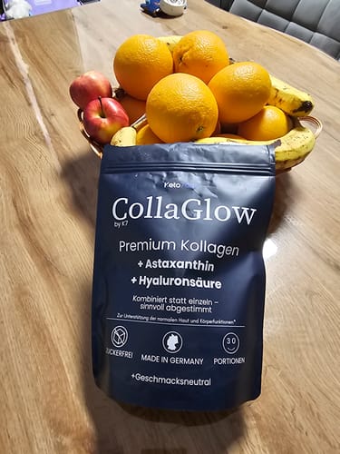 Customer photo review of CollaGlow® 30 Tage Kollagen-Kur mit GlowProtect Komplex™
