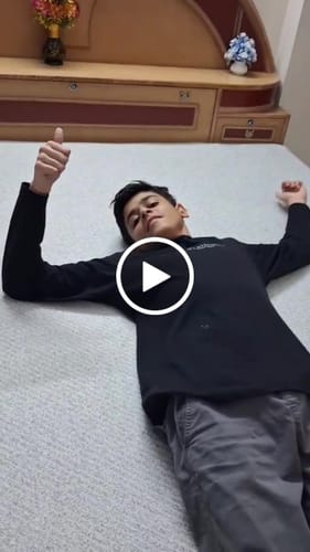 Customer video review of Anti-Gravity™ Mattress (Custom Size)