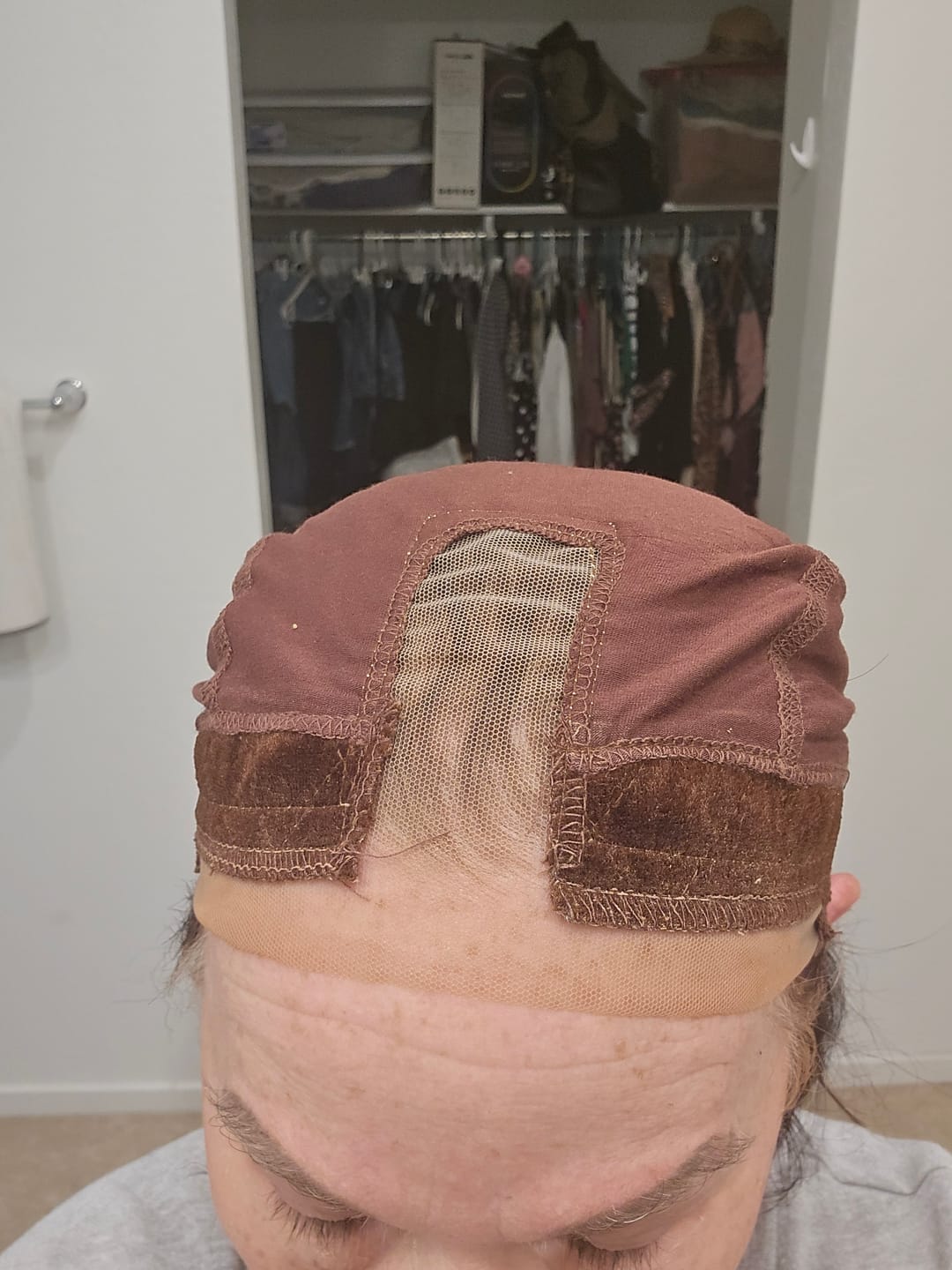 Customer photo review of Luxury Wig Cap