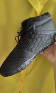 Customer photo review of Botines barefoot Trekking Rock Brown