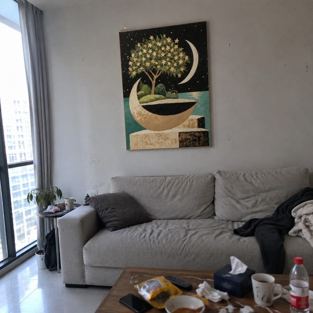 Customer photo review of Moonlit Star Tree