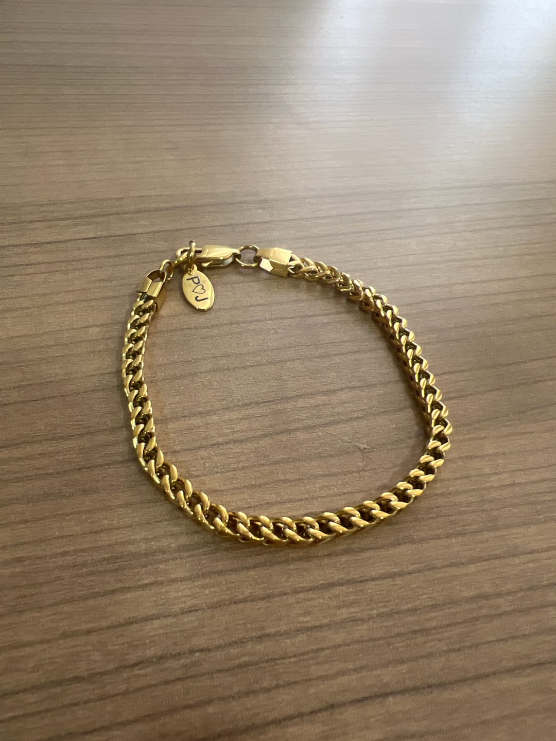 Customer photo review of Franco Bracelet