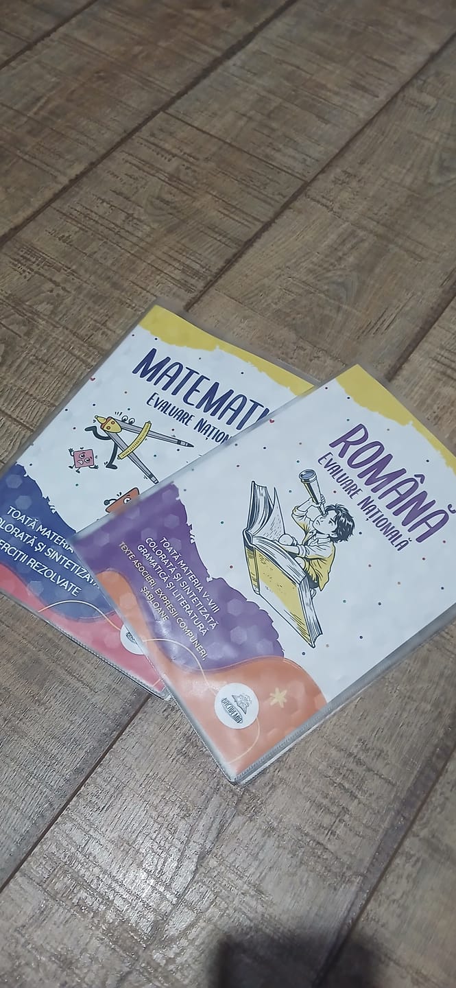 Customer photo review of Pachet Evaluare Națională (Română + Matematică) Bacademia