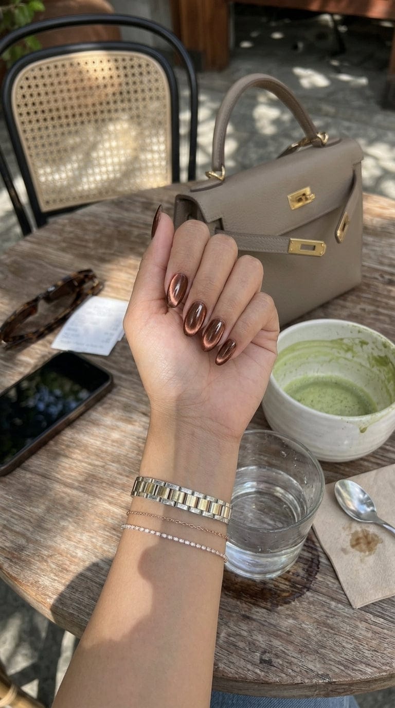 Customer photo review of Salon Cat-Eye Nails in One Pen