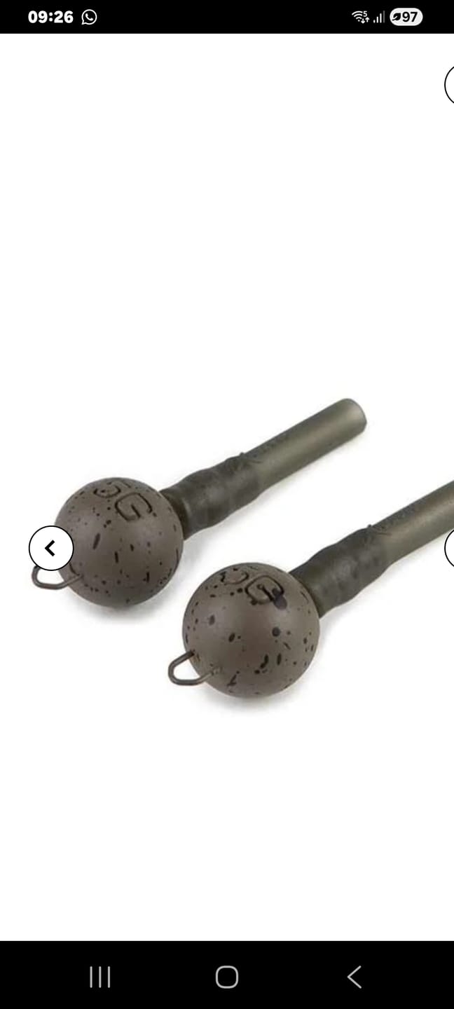 Customer photo review of Pellet Waggler Weights – Gewichten voor Wagglerdobbers (2 stuks) 🎁