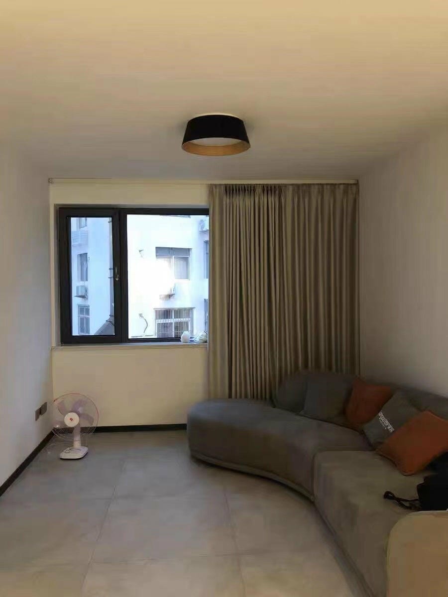 Customer photo review of Fluted Metal Ceiling Light, Wood Grain Interior, LED, 46 cm