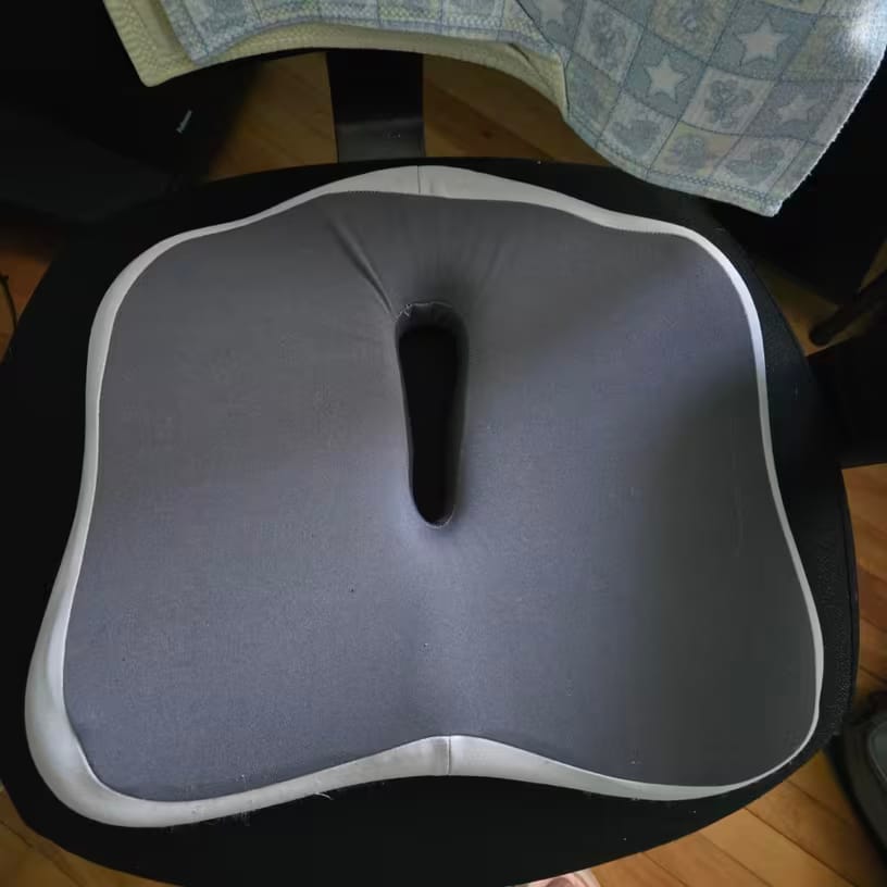 Customer photo review of Coussin Confort Absolu- le coussin ergonomique.
