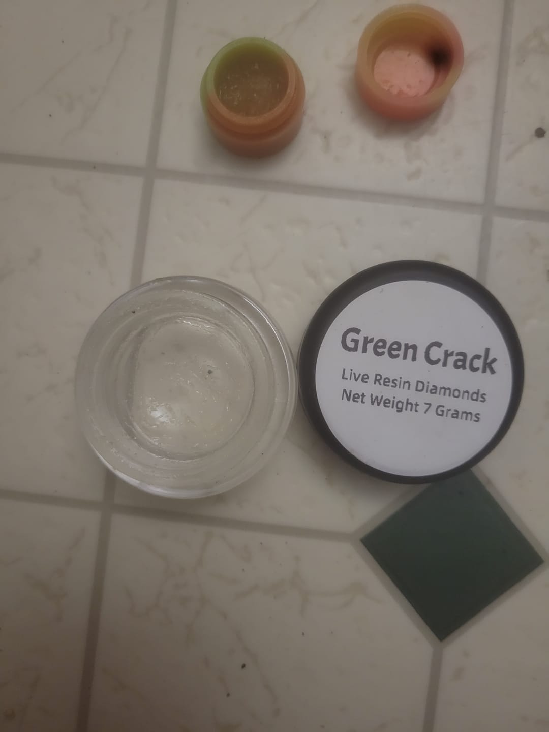 Customer photo review of Green Crack | Live Resin Diamonds