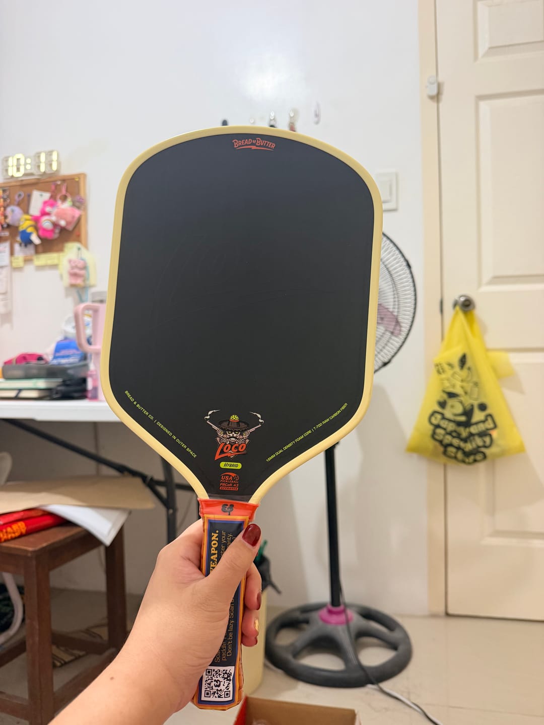 Customer photo review of The Loco 16mm Pickleball Paddle Hybrid