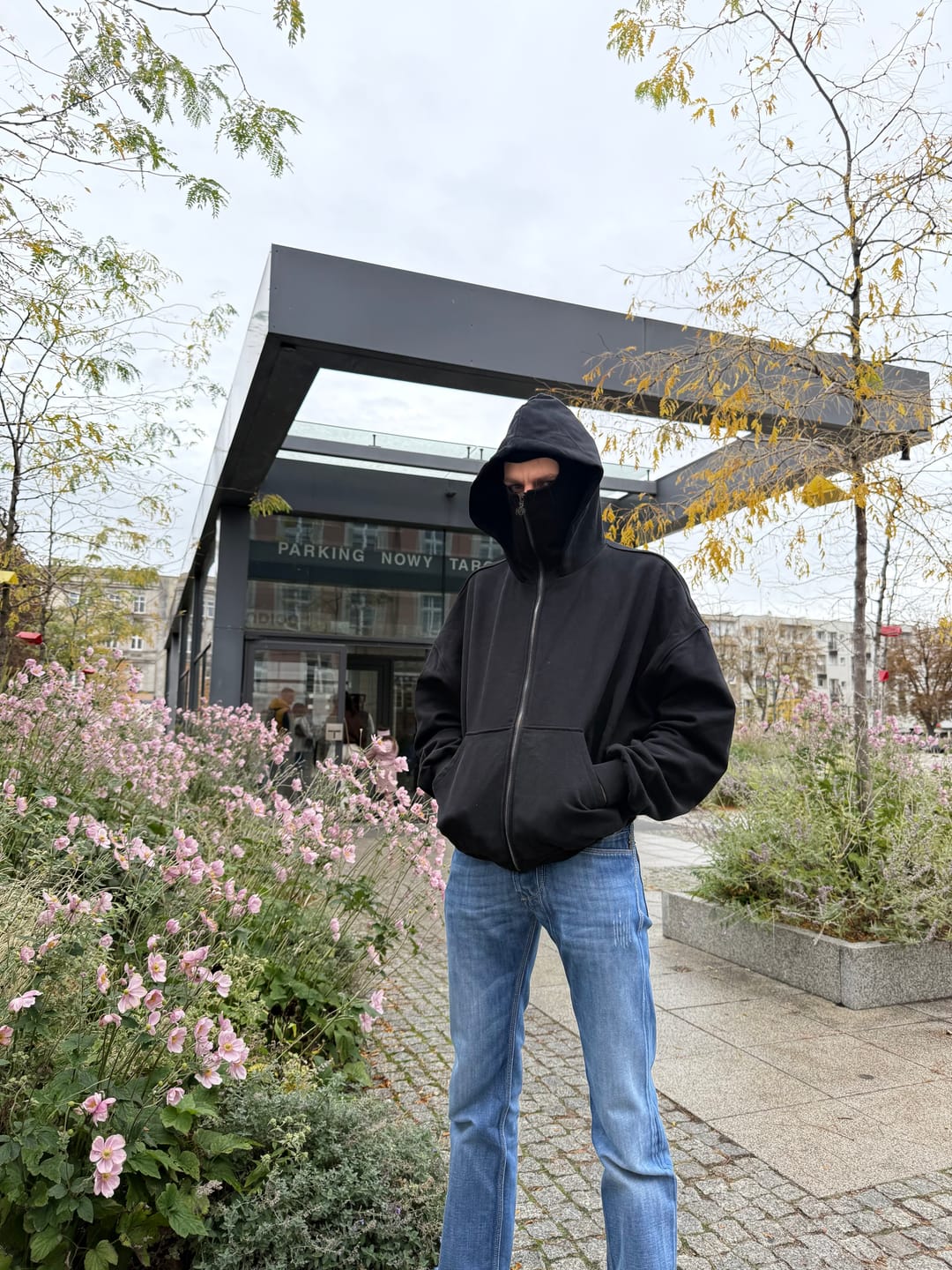 Customer photo review of 480 GSM BALACLAVA HOODIE LIMITED
