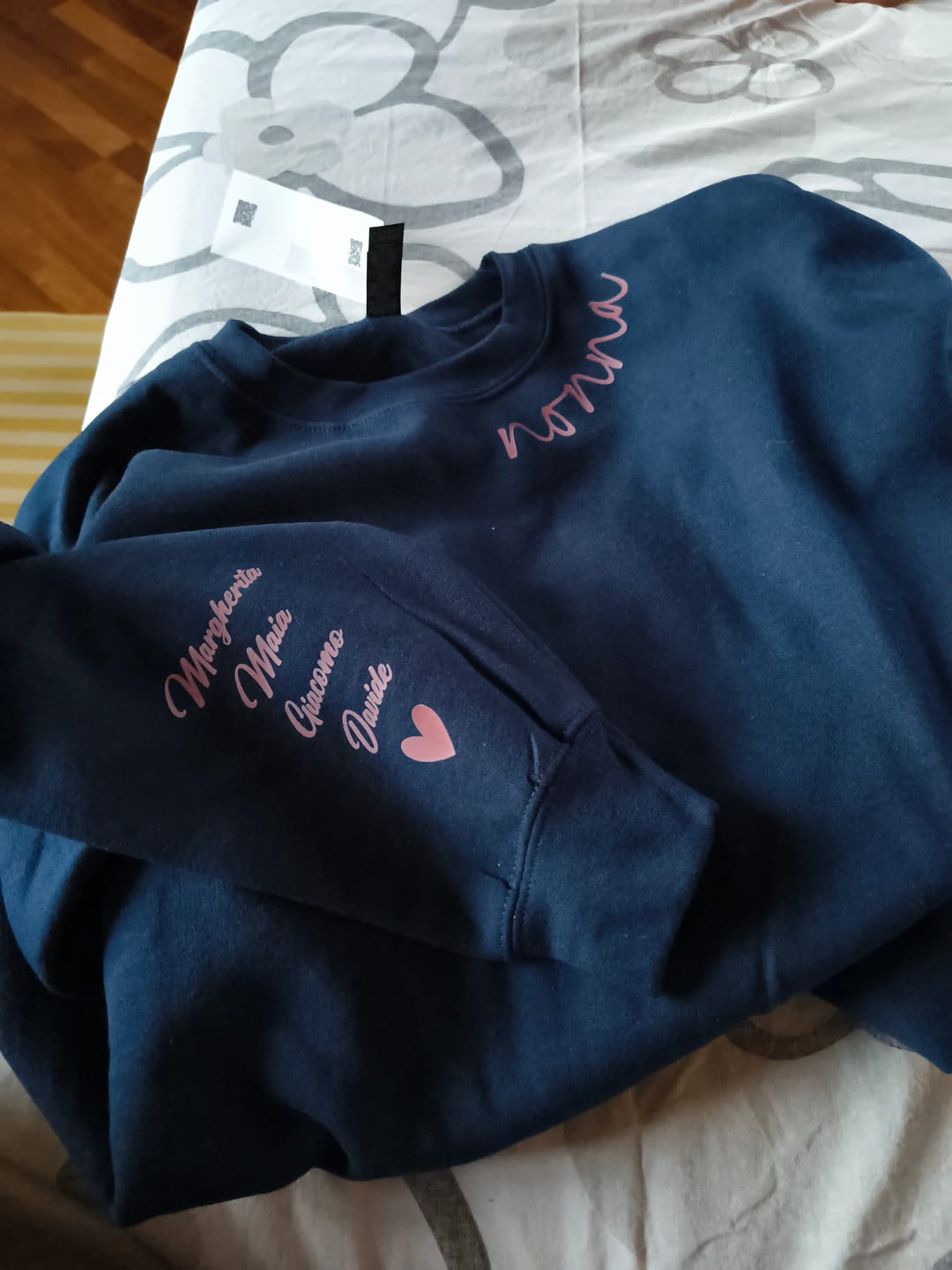Customer photo review of Mamma - Maglione per genitori