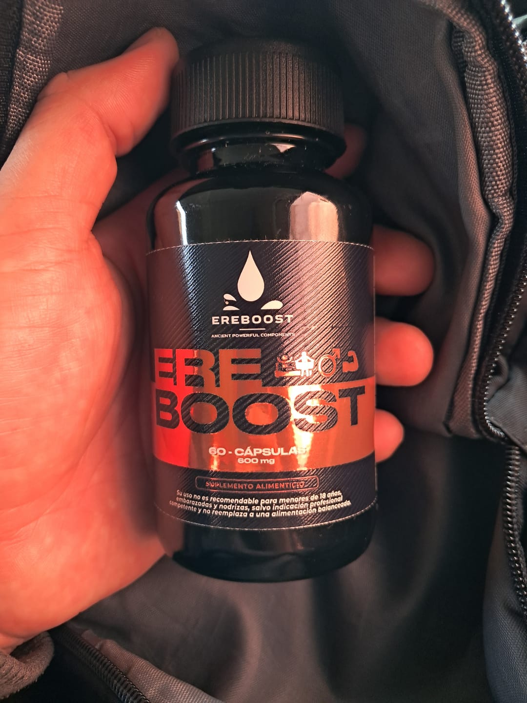 Customer photo review of Pack Potencia 2 Ereboost + Creatina CREAPURE®