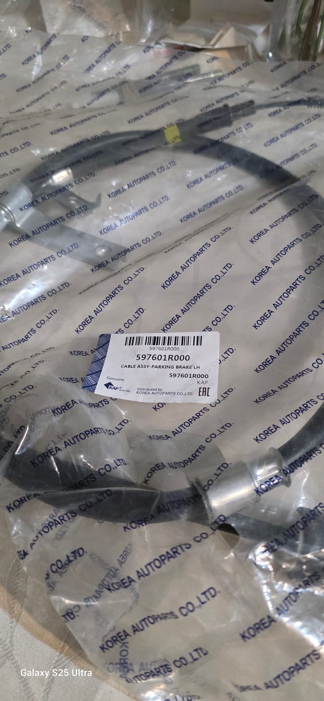 Customer photo review of Piola Freno De Mano Izquierda Hyundai Accent Rb 12-20 Original 597601R000 Para Tambor