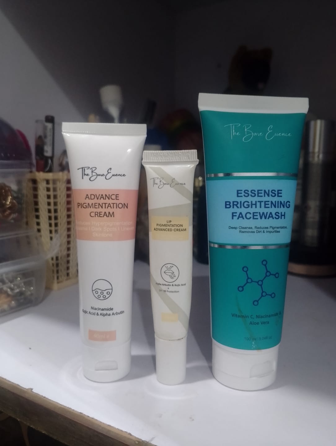 Customer photo review of Eco Pigmentation Bundle