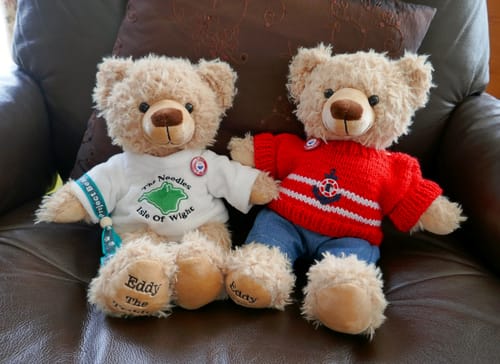 Customer photo review of Eddy The Teddy Bear