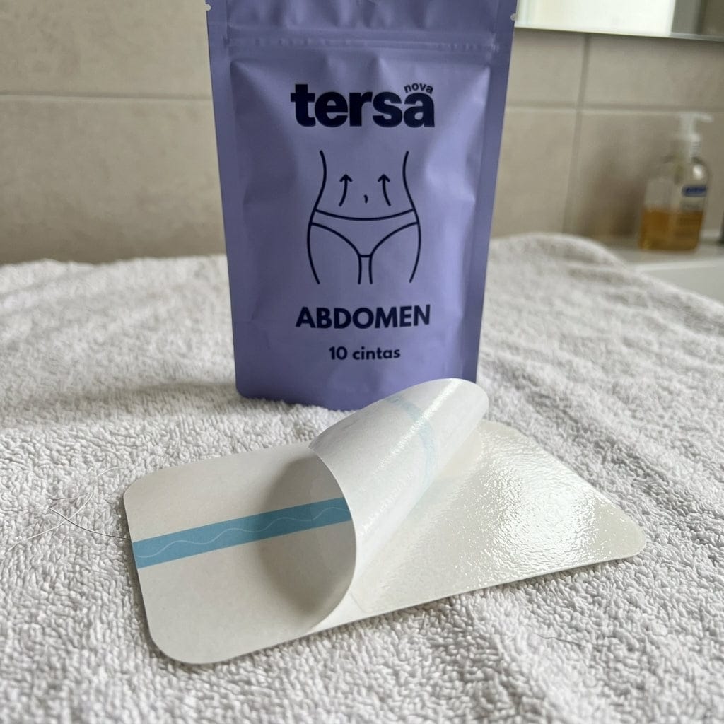 Customer photo review of Tersanova · Cintas lifting para el abdomen (10 cintas)