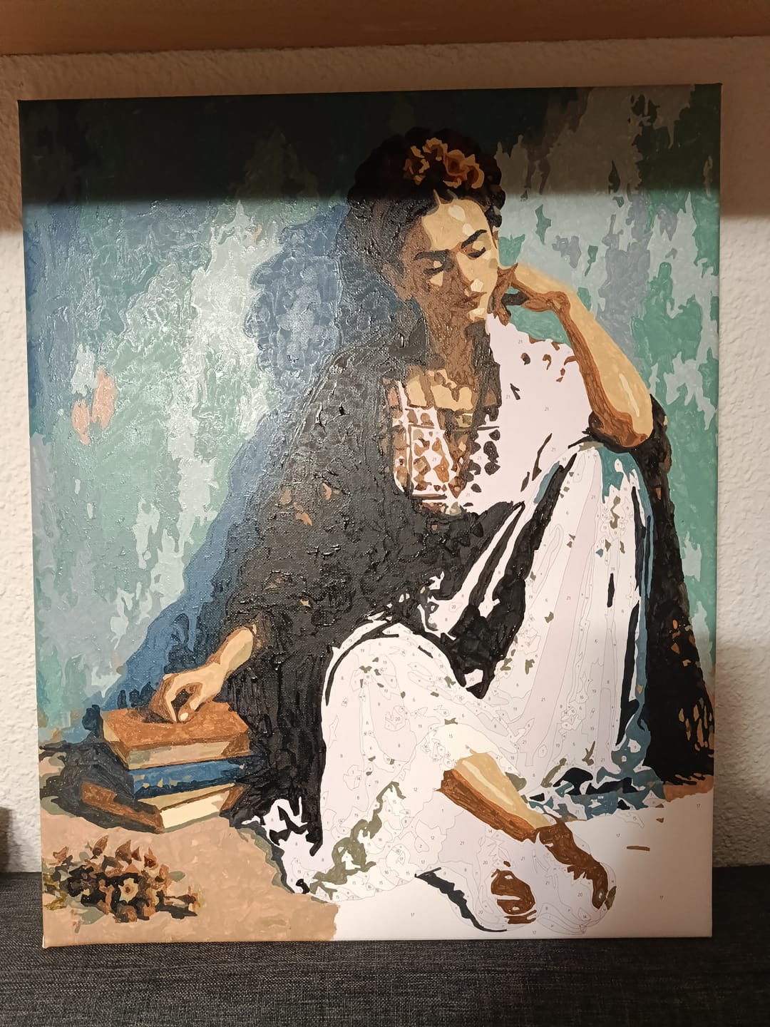 Customer photo review of Bohemian Reverie | Paint by Number