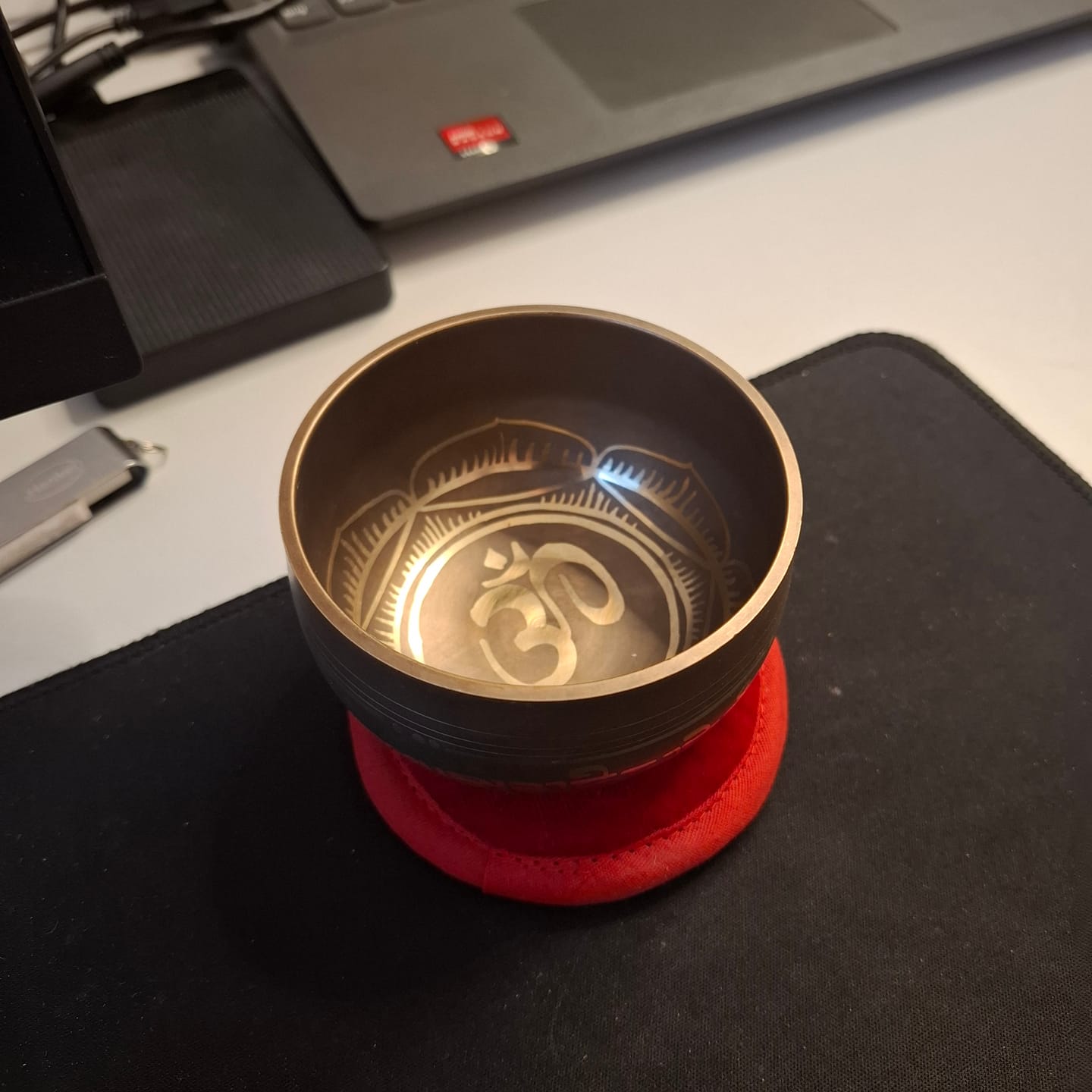 Customer photo review of Klangschalen Geschenkset "Ohm"