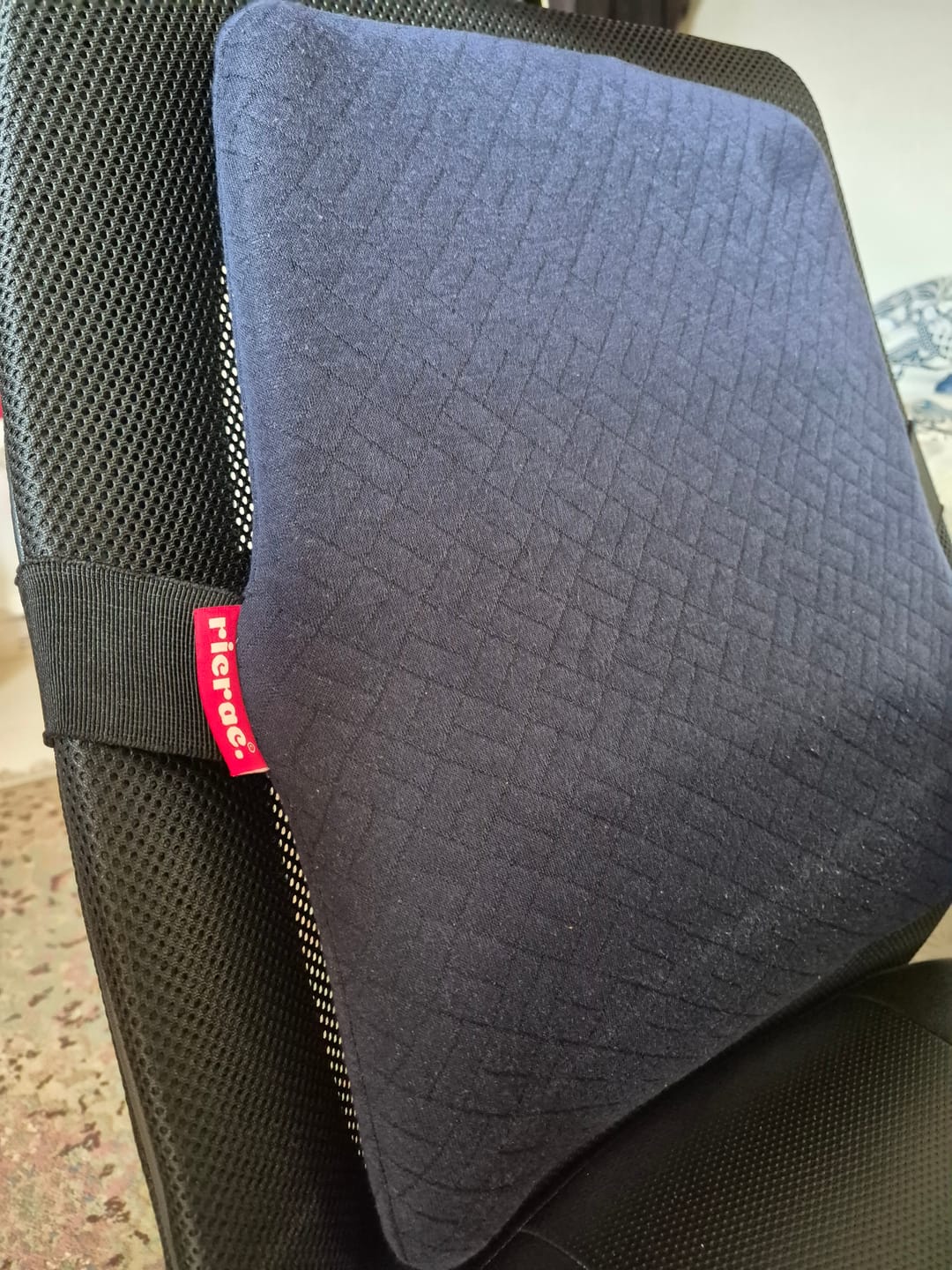 Customer photo review of Ruf- Full back Support Pillow