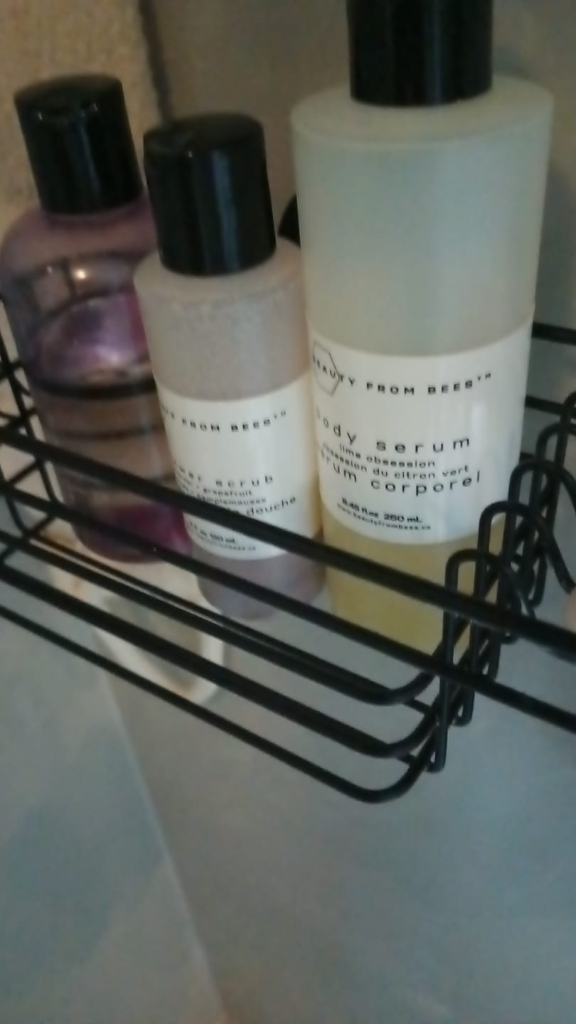 Customer photo review of Shower Scrub