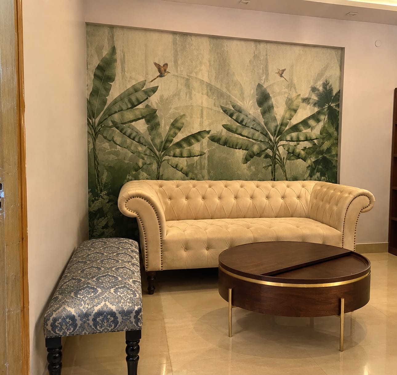 Customer photo review of Dali Gold Coffee Table