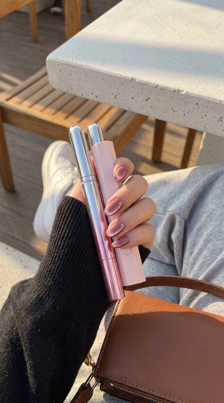 Customer photo review of Salon Cat-Eye Nails in One Pen