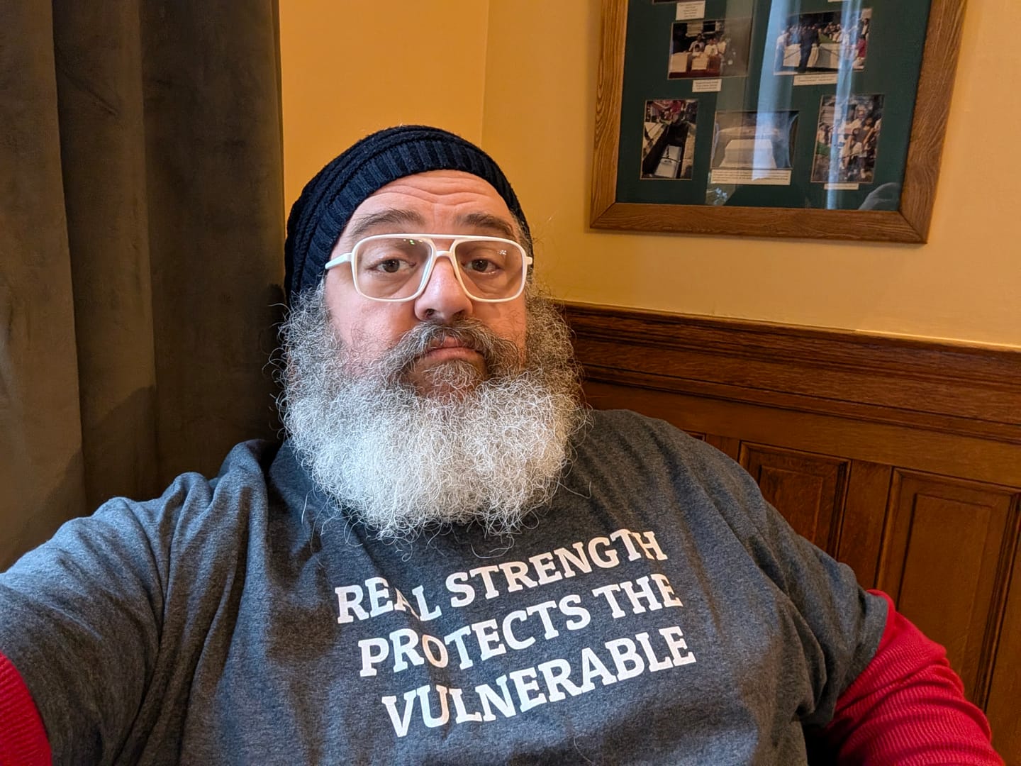 Customer photo review of Treat People Unisex T-Shirt