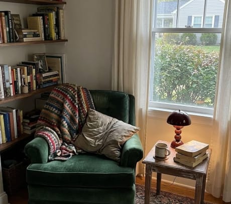 Customer photo review of Cordless Acrylic Table Lamp, Rechargeable Dome Shade, 30 cm