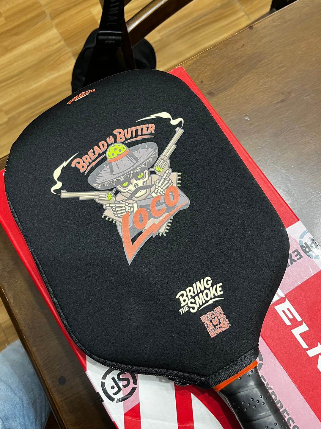 Customer photo review of The Loco 16mm Pickleball Paddle Hybrid
