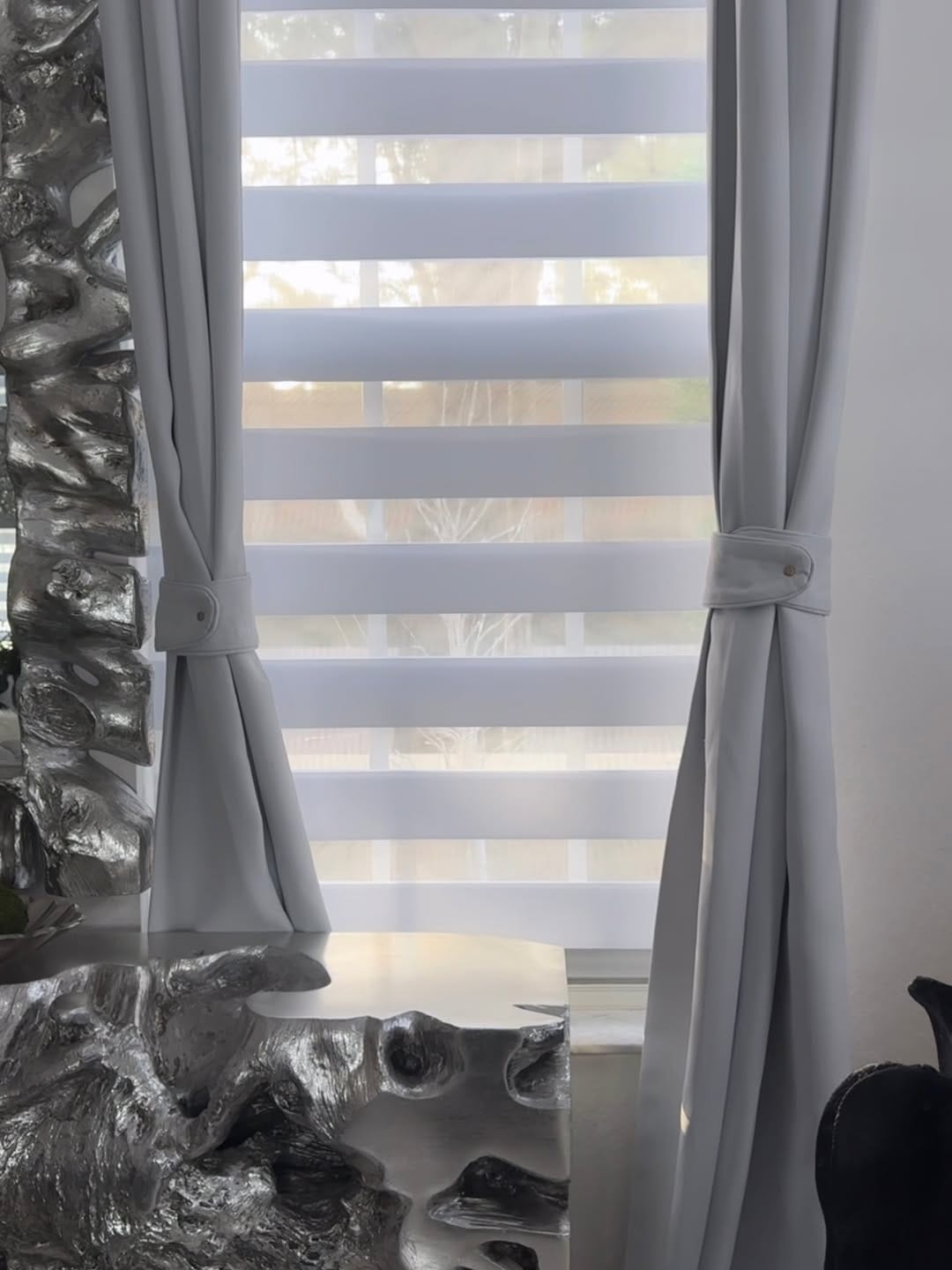 Customer photo review of Dual Layer Zebra Shades