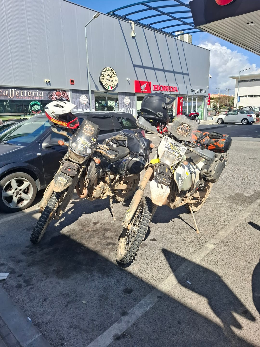 Customer photo review of ADVBags 16 – Rackless Saddle Bags