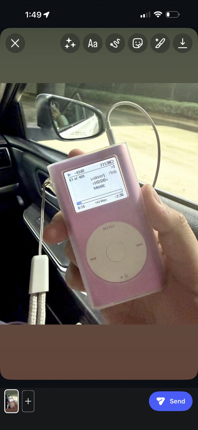 Customer photo review of Build Your Own - Ipod Mini - 1 & 2 Gen