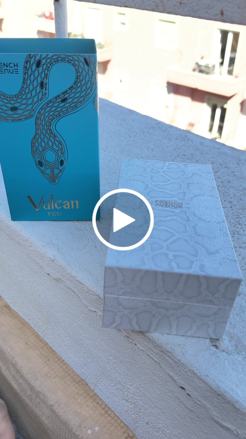 Customer video review of PERFUME VULCAN FEU FRENCH AVENUE - 100ML