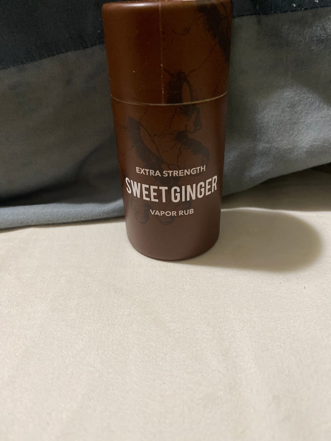 Customer photo review of Extra Strength Sweet Ginger Vapor Rub Stick