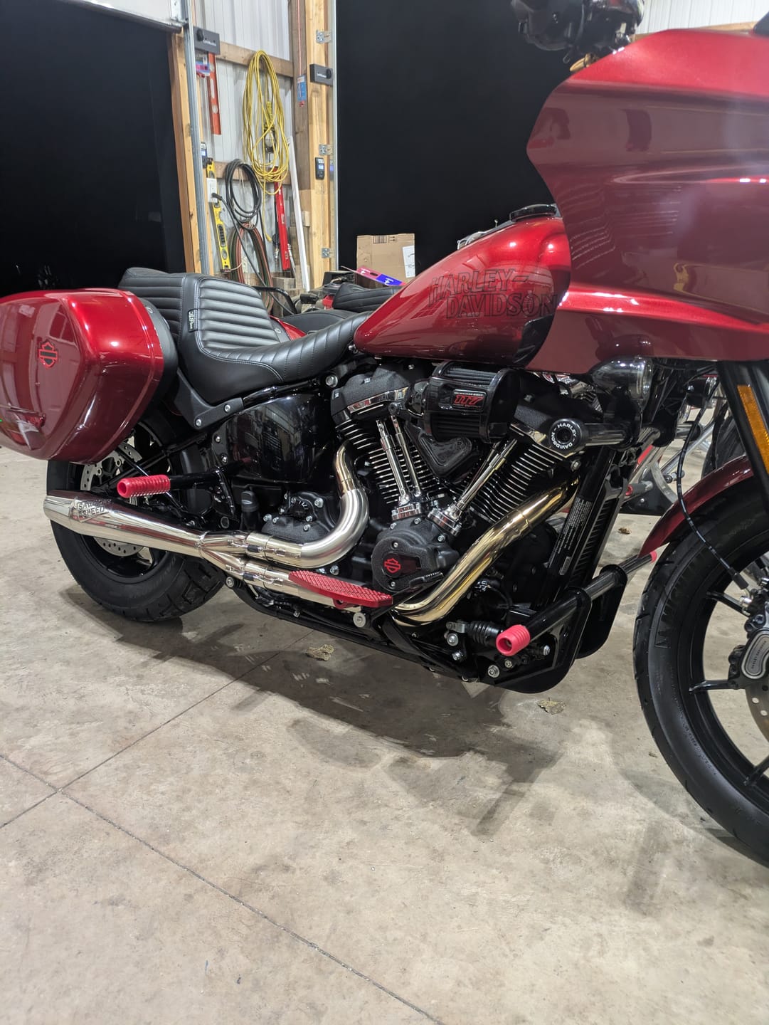 Customer photo review of Intimidator Exhaust  |  2018-2026 Harley M8 Softail & ST Models