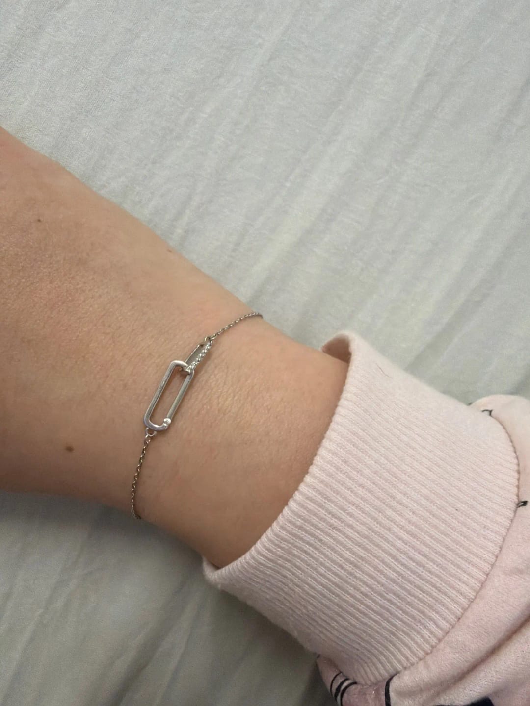 Customer photo review of Harper Zirconia Bracelet
