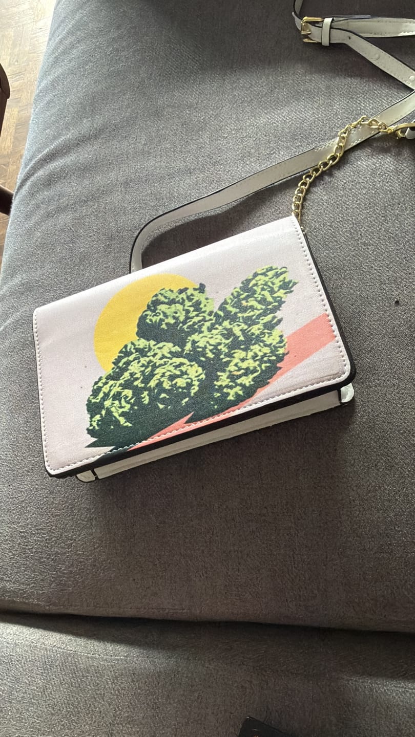 Customer photo review of The Nugz Sesh Mini Chain Bag