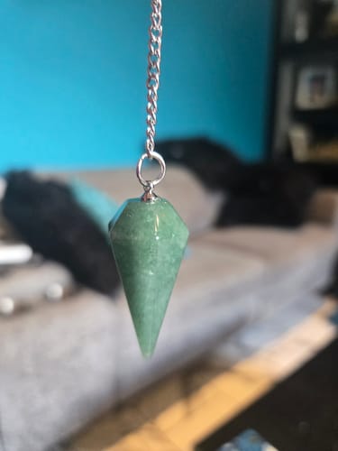 Customer photo review of Pendulum for Psychic Clarity & Spiritual Connection